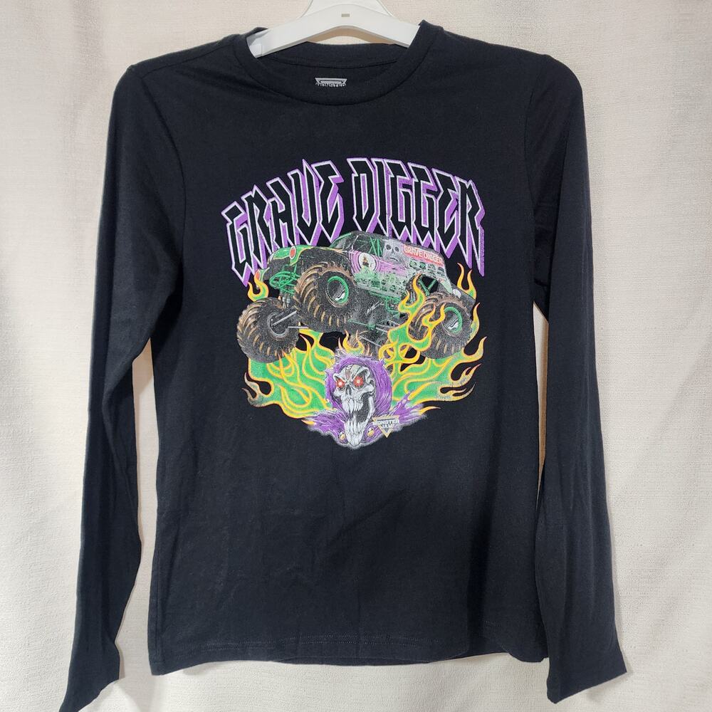Monster jam Grave Digger kids long sleeve shirt XL